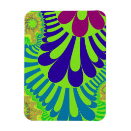 Imán Lote verde arcoiris