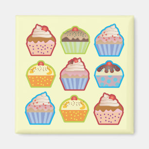 Imán Lotsa Cupcakes Magnet
