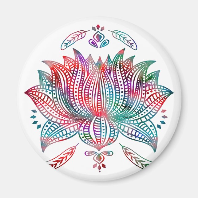 Imán lotus (Frente)