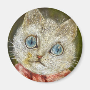 Imán Louis Wain cat