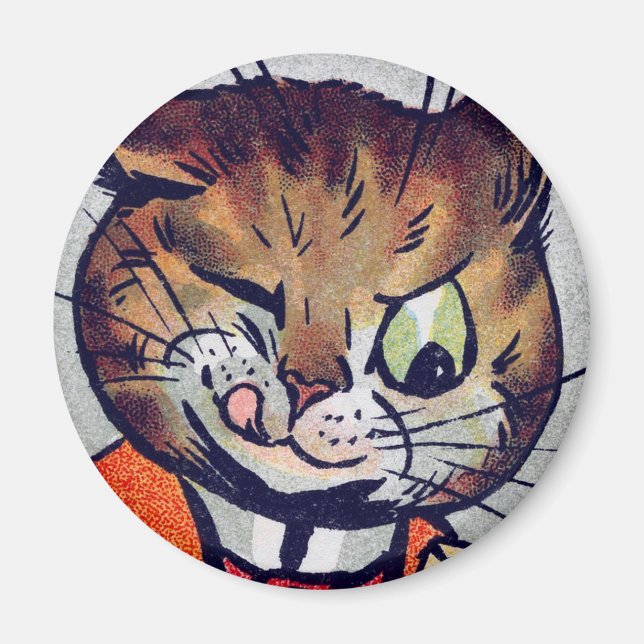 Imán Louis Wain cat Magnet (Frente)
