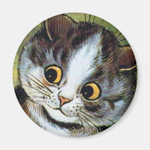 Imán Louis Wain cat Magnet