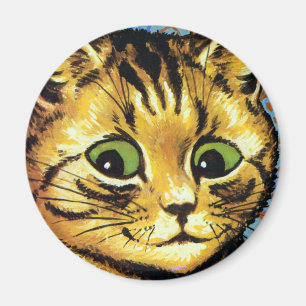 Imán Louis Wain cat Magnet