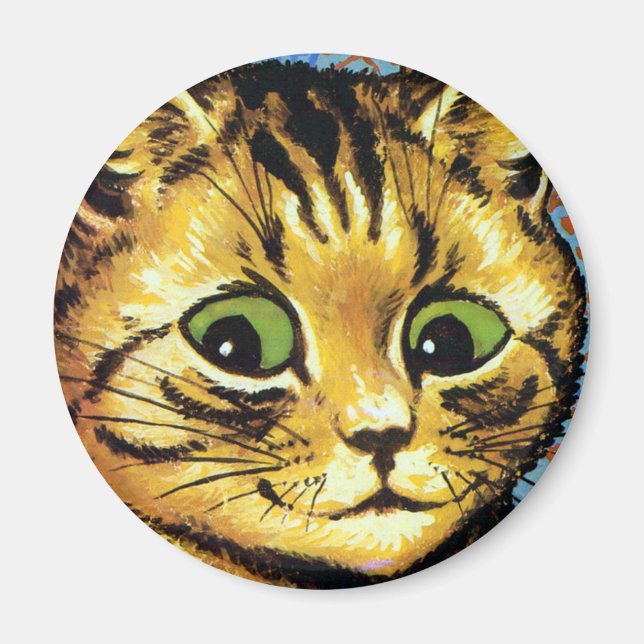 Imán Louis Wain cat Magnet (Frente)