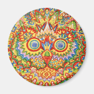 Imán Louis Wain cat Magnet