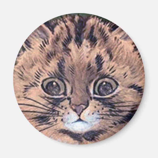 Imán Louis Wain cat Magnet (Frente)