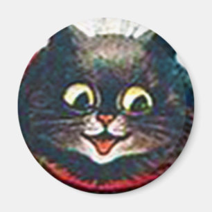 Imán Louis Wain cat Magnet