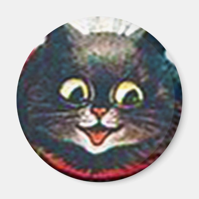 Imán Louis Wain cat Magnet (Frente)