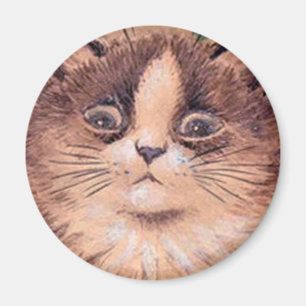 Imán Louis Wain cat Magnet