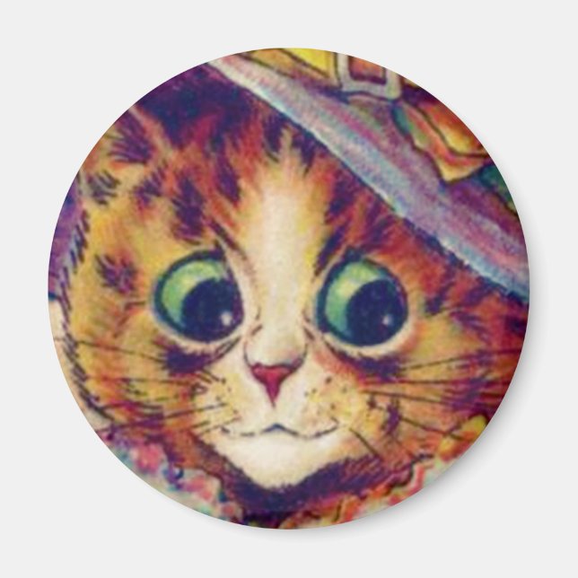 Imán Louis Wain cat Magnet (Frente)