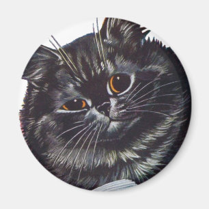 Imán Louis Wain cat Magnet
