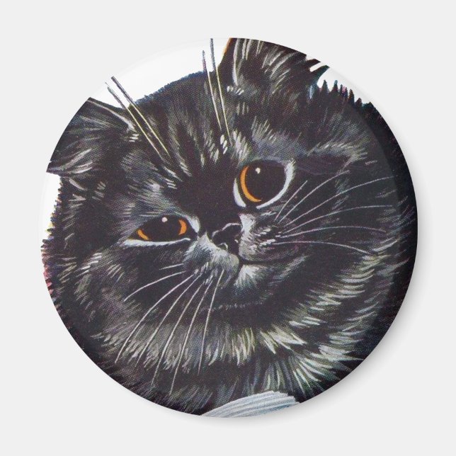 Imán Louis Wain cat Magnet (Frente)