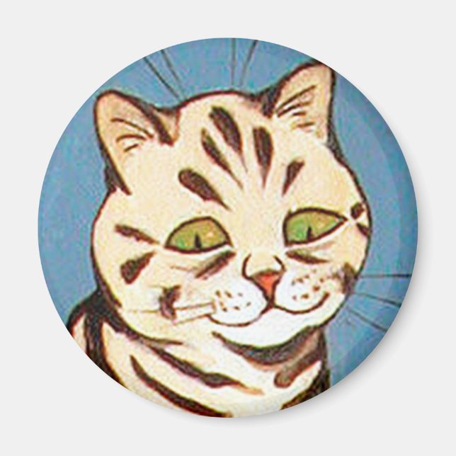 Imán Louis Wain cat Magnet (Frente)