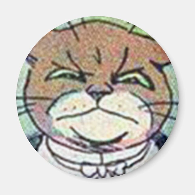 Imán Louis Wain cat Magnet (Frente)
