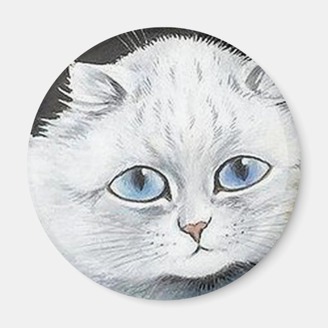 Imán Louis Wain cat Magnet (Frente)