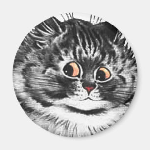 Imán Louis Wain cat Magnet