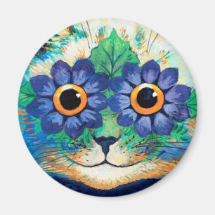 Imán Louis Wain cat Magnet