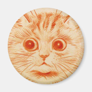Imán Louis Wain cat Magnet