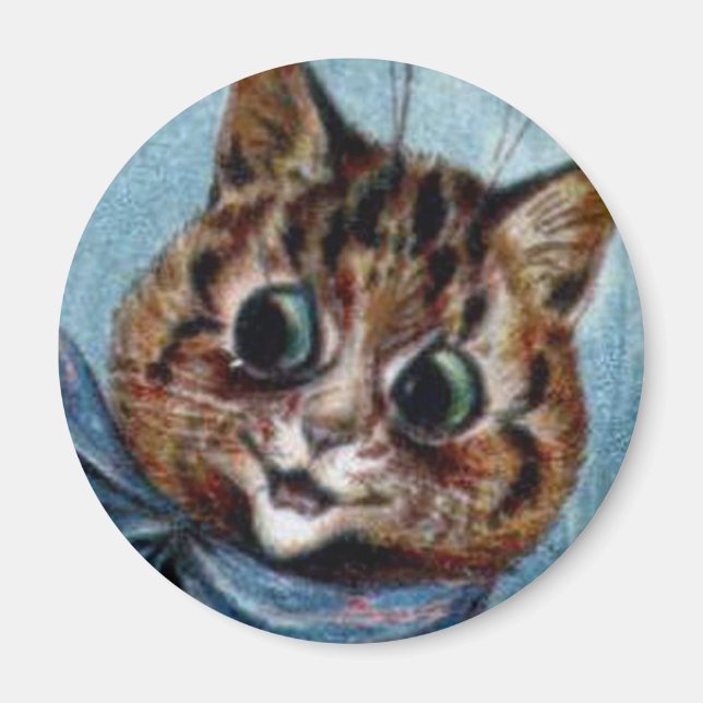 Imán Louis Wain cat Magnet (Frente)