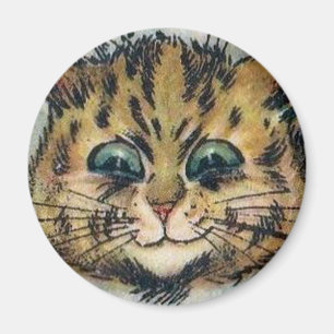 Imán Louis Wain cat Magnet