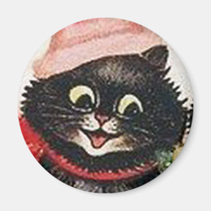 Imán Louis Wain cat Magnet
