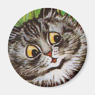 Imán Louis Wain cat Magnet