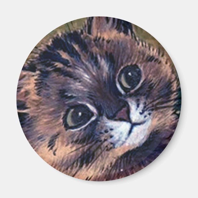 Imán Louis Wain cat Magnet (Frente)
