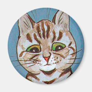 Imán Louis Wain cat Magnet