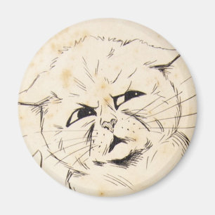 Imán Louis Wain cat Magnet