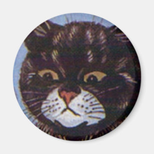 Imán Louis Wain cat Magnet