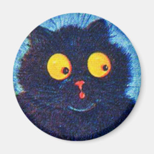 Imán Louis Wain cat Magnet