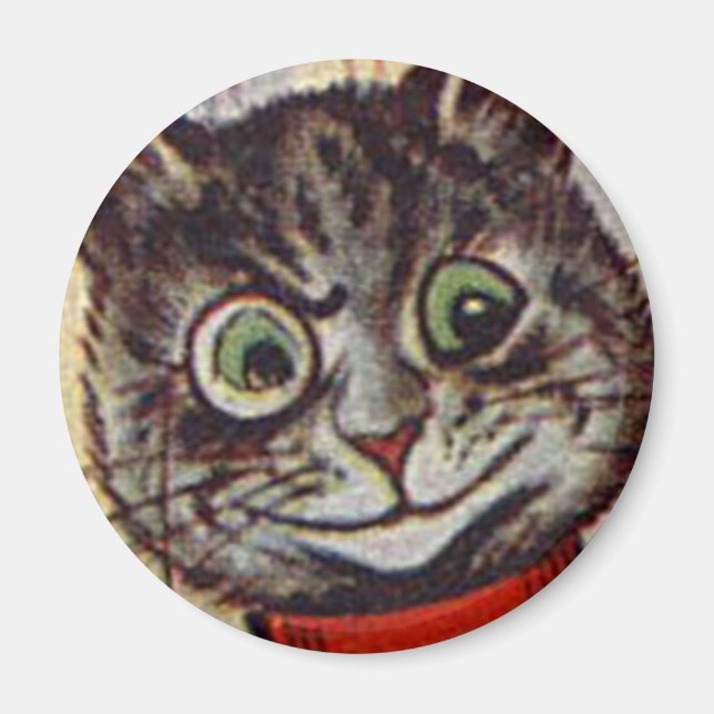 Imán Louis Wain cat Magnet (Frente)