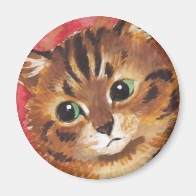 Imán Louis Wain cat Magnet (Frente)