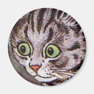 Imán Louis Wain cat Magnet