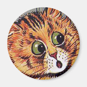 Imán Louis Wain cat Magnet