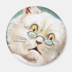 Imán Louis Wain cat Magnet