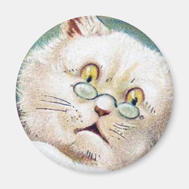 Imán Louis Wain cat Magnet (Frente)