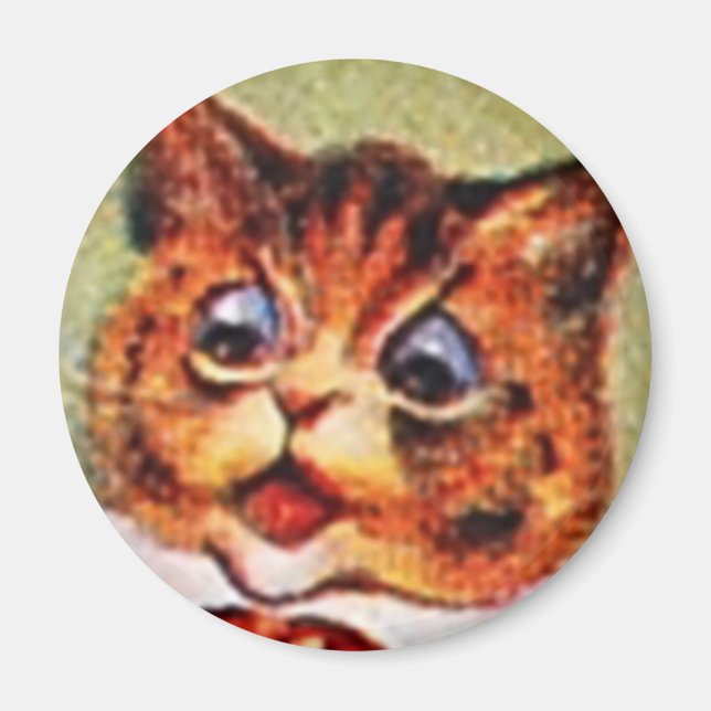 Imán Louis Wain cat Magnet (Frente)