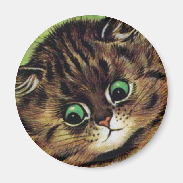 Imán Louis Wain cat Magnet (Frente)
