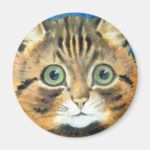 Imán Louis Wain cat Magnet
