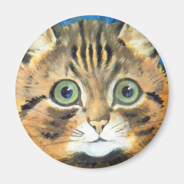 Imán Louis Wain cat Magnet (Frente)