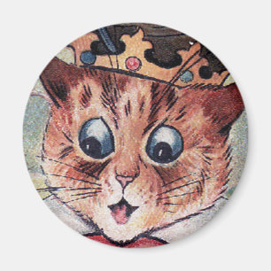 Imán Louis Wain cat Magnet