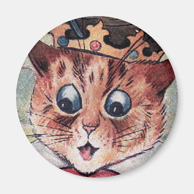Imán Louis Wain cat Magnet (Frente)
