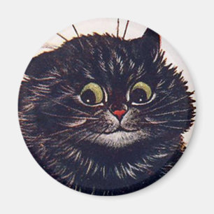 Imán Louis Wain cat Magnet