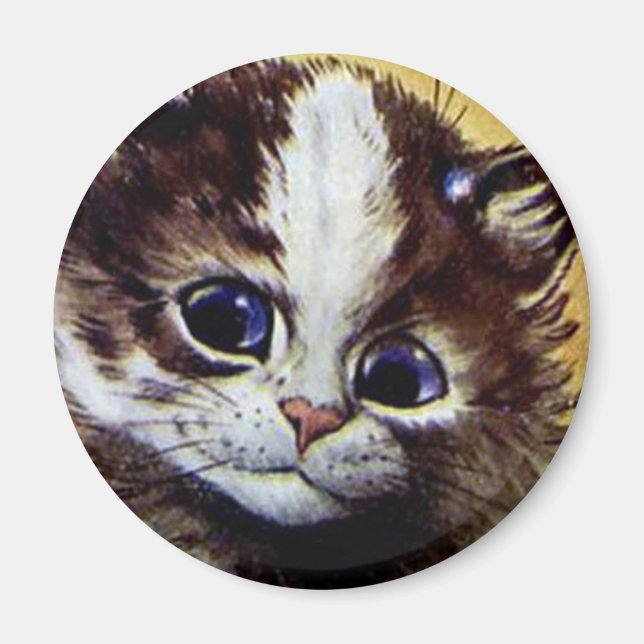 Imán Louis Wain cat Magnet (Frente)