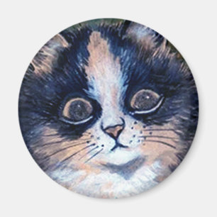 Imán Louis Wain cat Magnet