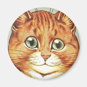 Imán Louis Wain cat Magnet