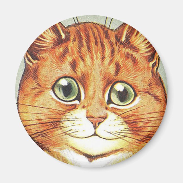 Imán Louis Wain cat Magnet (Frente)