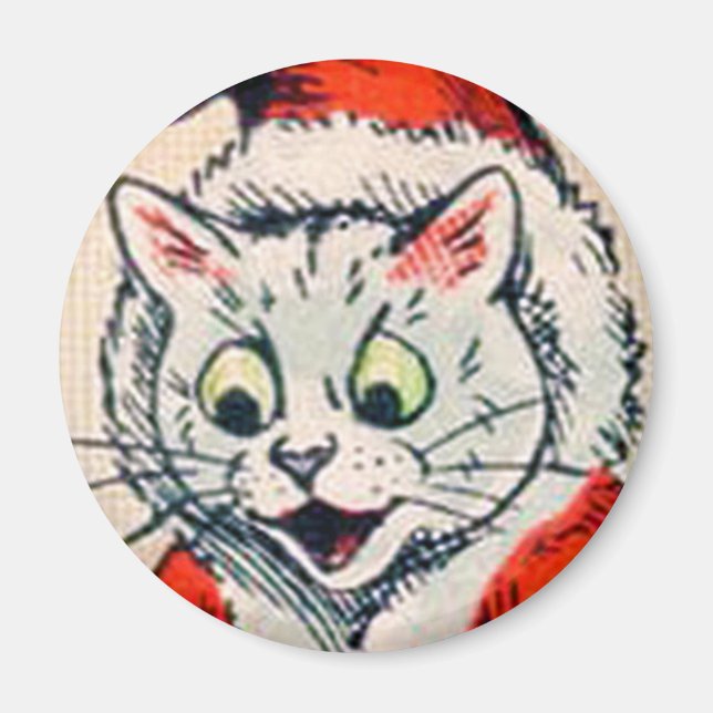 Imán Louis Wain cat Magnet (Frente)