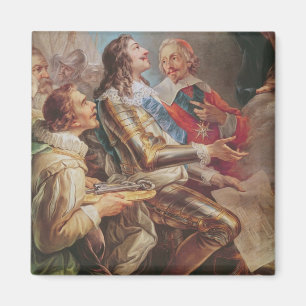 Imán Louis XIII que dedica la iglesia de Notre-Dame